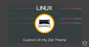 Custom Terminal Oh My Zsh Theme di Linux